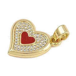 Латунные микропроволочные кубические циркониевые подвески из эмали&nbsp;LS-KK-Z123-19G-03