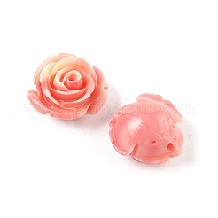 Синтетические бусины SHEL-K007-15E