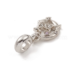 Европейские подвески из сплава со стразами PALLOY-I218-25P