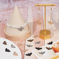 80 шт. 4 цвета подвески из сплава в тибетском стиле&nbsp;FIND-SC0004-93