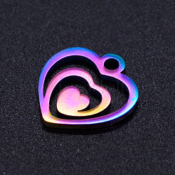 Ионное покрытие (ip) 201 филигранные подвески из нержавеющей стали&nbsp;STAS-Q201-JN177