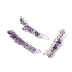 Заколки для волос из натуральных смешанных драгоценных камней G-D479-01S