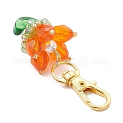 Подвески из цветочного стекла украшения&nbsp;HJEW-MZ00248-02