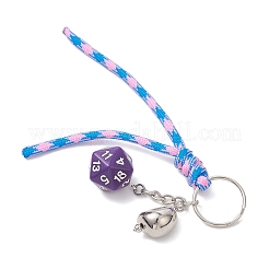 6шт 7 внутренних сердечника полиэстер и спандекс шнур веревки брелки&nbsp;KEYC-JKC01336