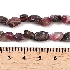 Натуральный сливовый цвет турмалиновый бисер пряди&nbsp;G-K395-B11-01