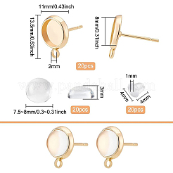 Набор для самостоятельного изготовления сережек-гвоздиков DIY-BC0006-16