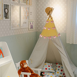 2 шт. тканевый бант-баннер для украшения рождественской елки AJEW-SP0002-82C