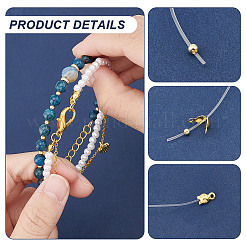 300 шт. разделительные бусины из нержавеющей стали 304&nbsp;STAS-UN0054-14