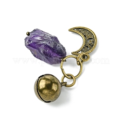 Ошейники для домашних животных с натуральным аметистом&nbsp;HJEW-PH01731