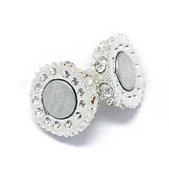 Магнитные застежки из металлического сплава с петлями PALLOY-F256-01A-S