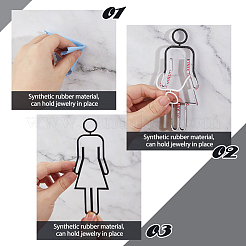 Набор акриловых самоклеящихся наклеек 8шт. DIY-FH0009-82B