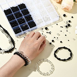 2130шт 10 стиля прозрачные стеклянные бусины&nbsp;GLAA-YW0003-88