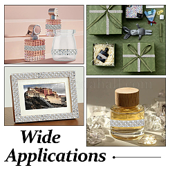 Стеклянные стразы горячей фиксации (клей-расплав на обратной стороне)&nbsp;DIY-WH0683-90C-1