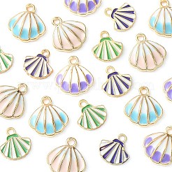 20шт 5 стиля подвески из сплава с эмалью&nbsp;ENAM-YW0003-03
