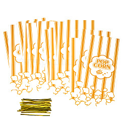 100 шт. пластиковые пакеты для печенья&nbsp;ABAG-TA0001-75