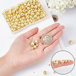 380шт 5 размера гальванические немагнитные синтетические гематитовые бусины&nbsp;G-NB0002-72