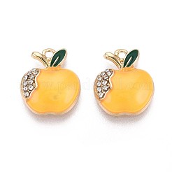 Подвески из сплава с покрытием из хрусталя и эмали PALLOY-T091-29M