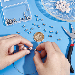 50 шт. бусины из нержавеющей стали марки 303 STAS-UN0055-78