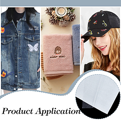 Двухсторонняя термоклеевая пленка tpu AJEW-WH0604-14