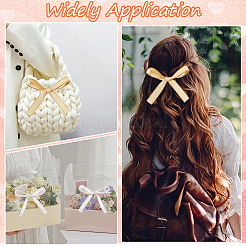 2 рулон двухцветной полиэстеровой ленты с золотой окантовкой&nbsp;OCOR-CY0003-11