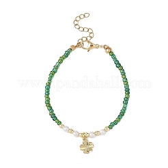 6 шт. латунных браслетов с подвесками&nbsp;BJEW-JB12790