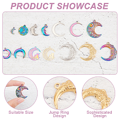 28шт 14 стильный кулон из нержавеющей стали&nbsp;STAS-PH0005-13