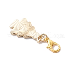 10 шт. рождественские украшения из эмалевого сплава HJEW-JM03679