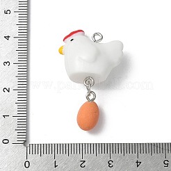 Подвески из непрозрачной смолы&nbsp;LS-RESI-G115-02