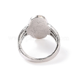 Комплект перстней из синтетической бирюзы&nbsp;AJEW-PW0005-01A