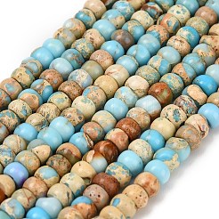 Крашеные бусы из натуральной императорской яшмы&nbsp;G-P600-A01-01A