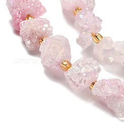 Гальванические натуральный druzy шарики агата стренг G-G289-02A