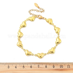 201 браслет из нержавеющей стали для женщин BJEW-Z103-01G-01