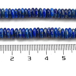 Нитки бусины из натурального ляписа-лазури G-Q159-B20-01