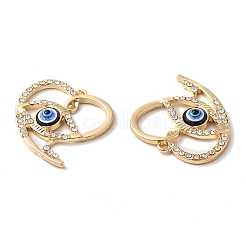 Сплава кристалла горный хрусталь подвески PALLOY-E027-VF823