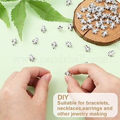 Тибетский стиль сплава цинка бисером TIBEB-YW0001-10