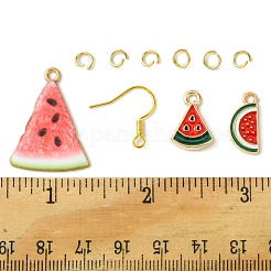 Серьги с подвесками в виде арбуза своими руками&nbsp;DIY-FS0006-06