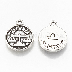 Подвески из сплава в тибетском стиле TIBE-Q084-09AS-LF