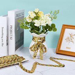 Отделка из волнистого полиэстерового кружева OCOR-WH0078-411B