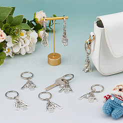 12шт брелок для ключей из сплава для ухода за зубами&nbsp;KEYC-FH00073