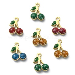 Подвески из латуни с эмалью&nbsp;ENAM-CJ0004-04