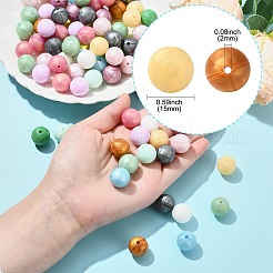 100 шт. Силиконовые бусины&nbsp;SIL-CJ0002-68