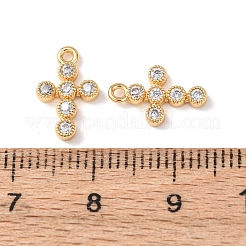 Латунные микро проложить кубического циркония подвески&nbsp;KK-A284-18C-G