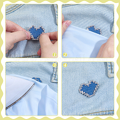 10 шт. стеклянный стразы с горячей фиксацией DIY-WR0004-87B