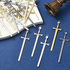 40шт 5 цвета сплава большие подвески&nbsp;FIND-SC0018-10B