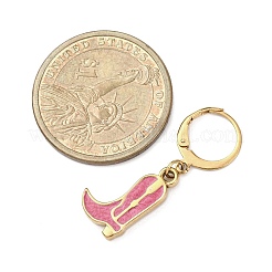 Кольца-маркеры для вязания из эмалированной стали 304 HJEW-JM04374