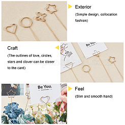 24 шт. 4 шт. железные флористические шпажки IFIN-FH0001-49G