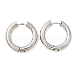 316f серьги-кольца из нержавеющей стали EJEW-D341-01F-P