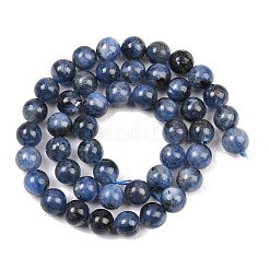 Натуральные нити из кианита / цианита / дистенового бисера&nbsp;G-G272-A01-8mm