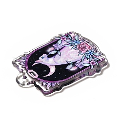 Акриловые подвески с принтом на хэллоуин&nbsp;MACR-G059-04E