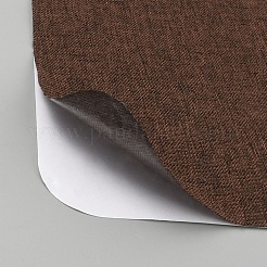 Самоклеящаяся льняная ткань DIY-WH0002-75E